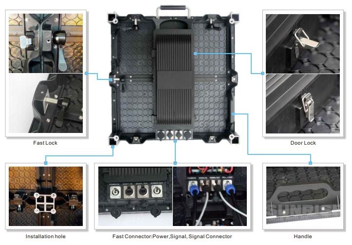 Hot Sale P3.91 Outdoor Rental LED Display For Concert