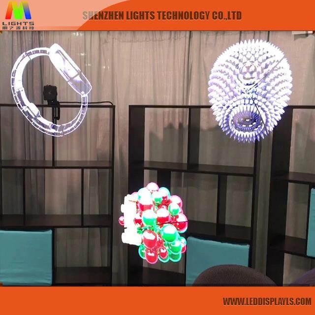 LightS 3D Hologram Advertising Display Led Fan 65Cm