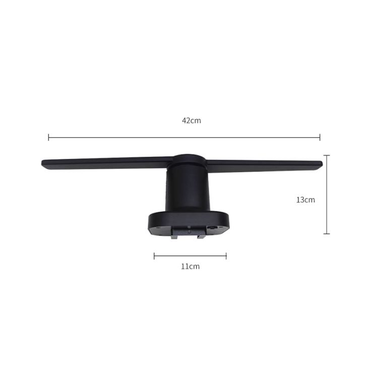 LightS 3D Hologram Advertising Fan 43 Cm