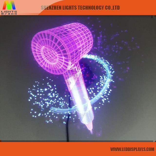 Lights 3D Hologram Fan Video Display Software