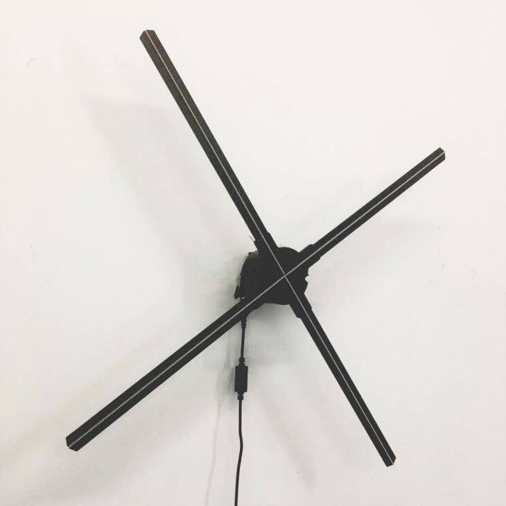 LightS Big Hologram Projector Fan 100Cm Display Size