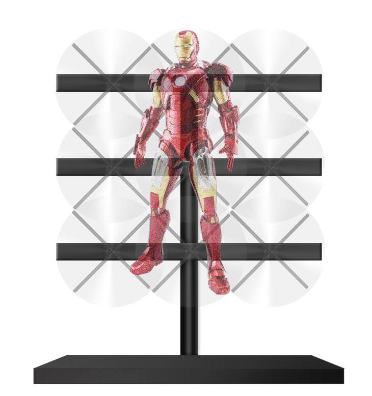 LightS Big Hologram Projector Fan 100Cm Display Size