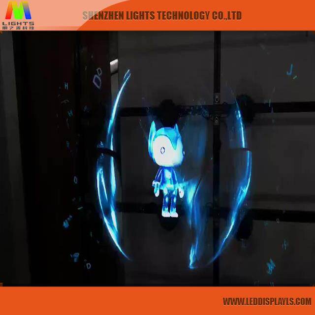LightS 3D Display Holographic Projector Fan