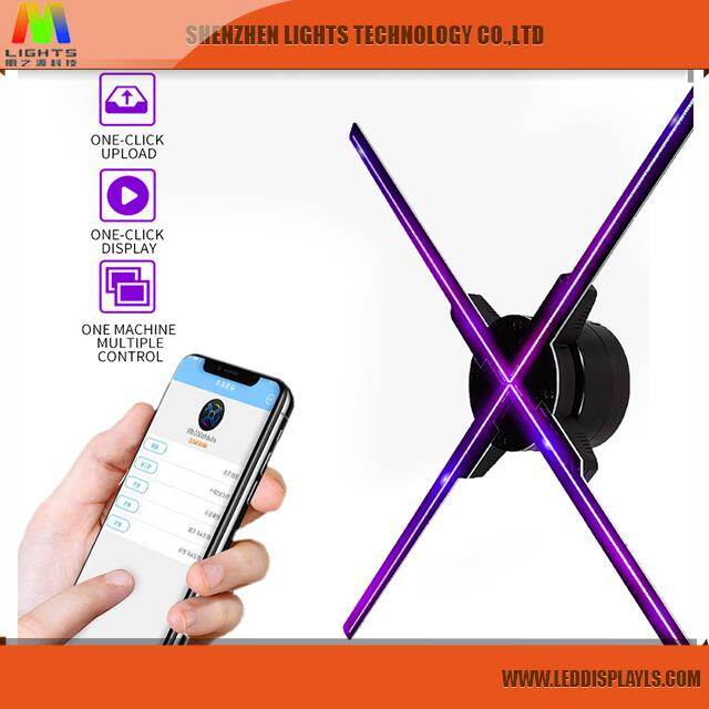 LightS Mini 3D Hologram Fan Holographic Display