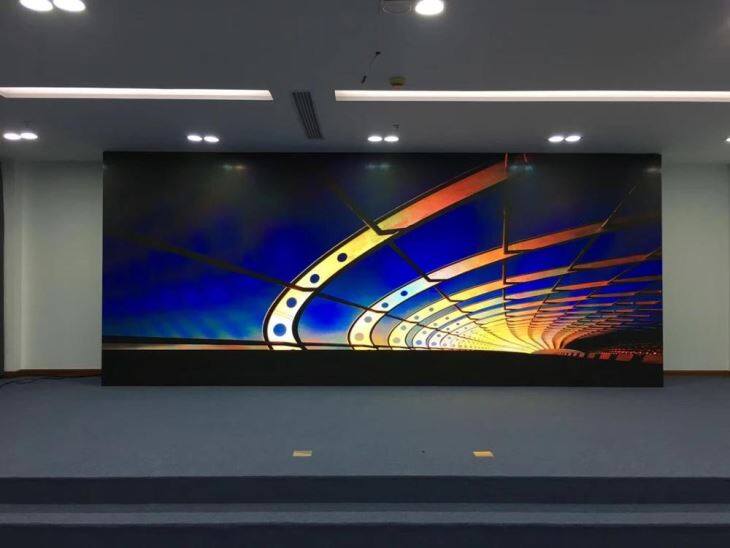 P1.5 Indoor Led Background Wall Panels Rental Screen
