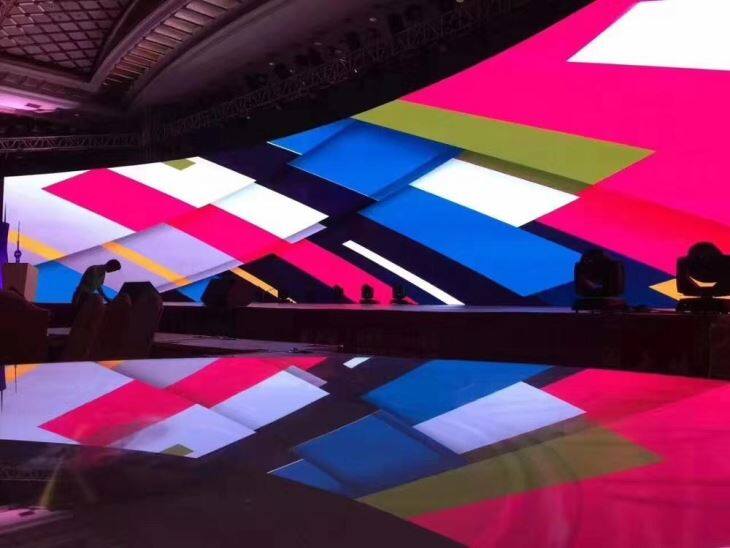 P1.5 Indoor Led Background Wall Panels Rental Screen