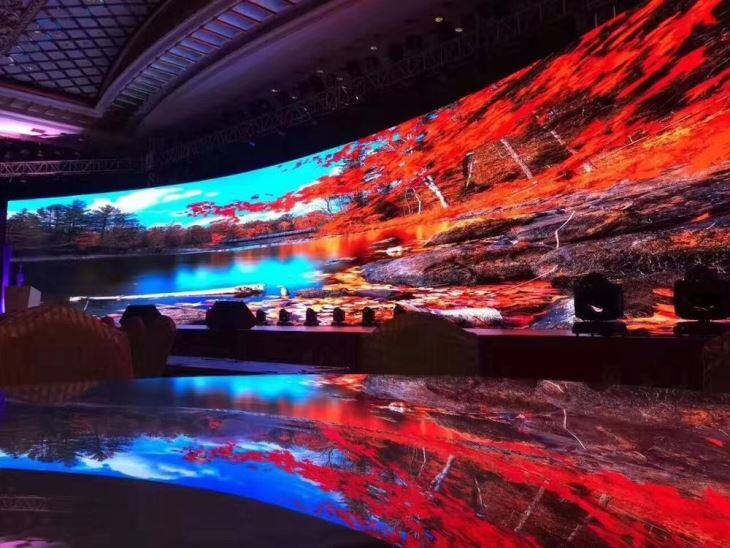 P1.5 Indoor Led Background Wall Panels Rental Screen