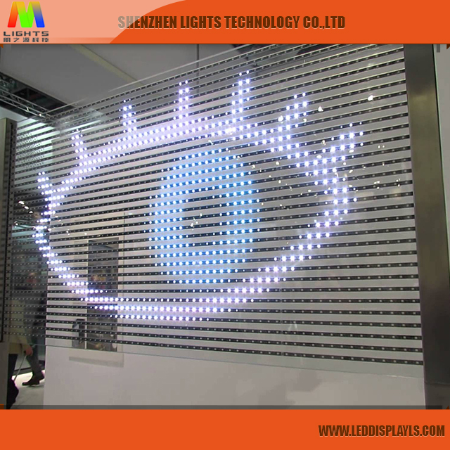 P10.66 Indoor Glass Advertising Led Screen Price