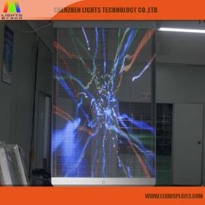 P10.66 Glass Transparent Led Display For Window Advertising