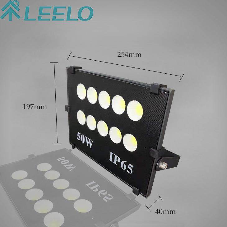 New Style Aluminum Die-Casting Aurora COB 50w Black LED Flood Light Housing