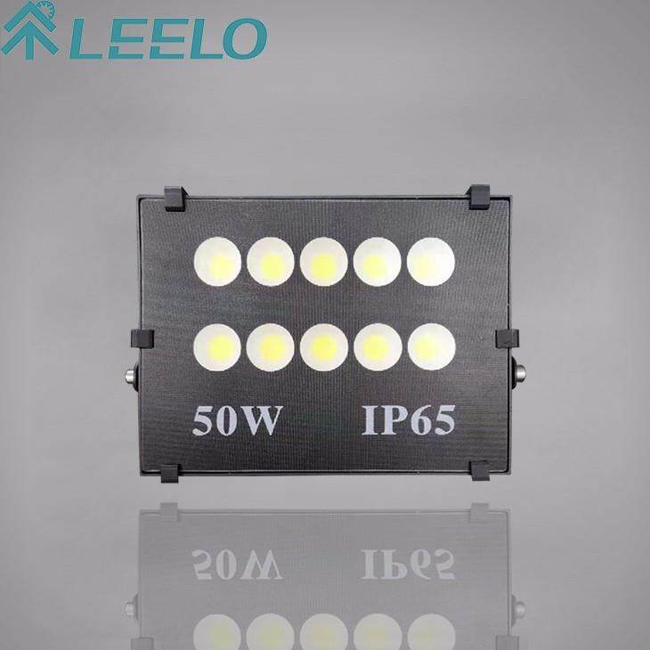 New Style Aluminum Die-Casting Aurora COB 50w Black LED Flood Light Housing
