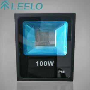 100W IP66 Impermeable Rectángulo Inundación Luz Iluminación Carcasa Leelo Lighting