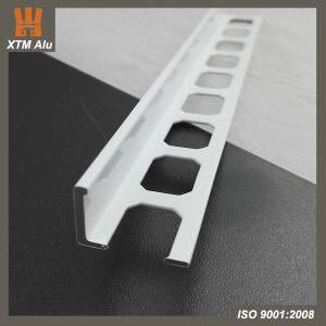 Guarnição de borda de telha branca