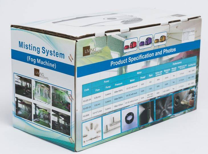 High Pressure Misting System For Misting Fan And Garden