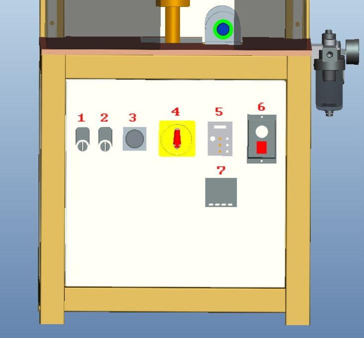 The Flap Disc Grinding Test Machine factory