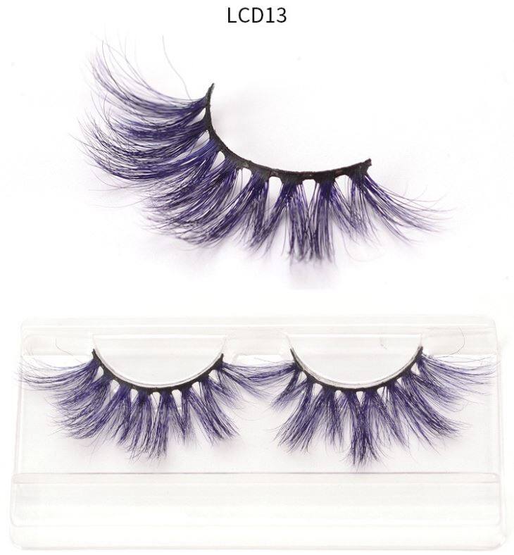 25mm Colorful Mink Lashes (3)