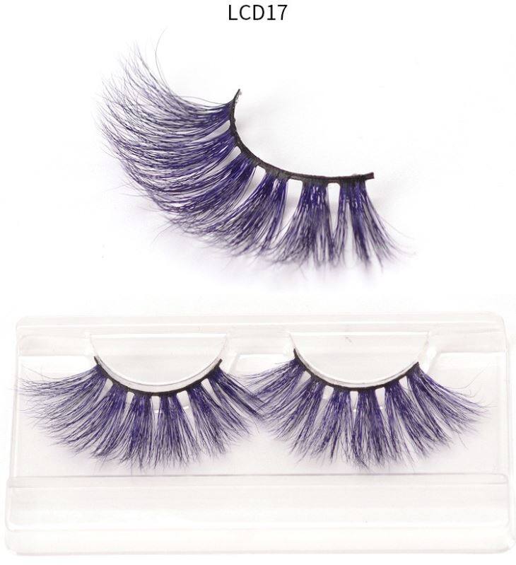 25mm Colorful Mink Lashes (6)