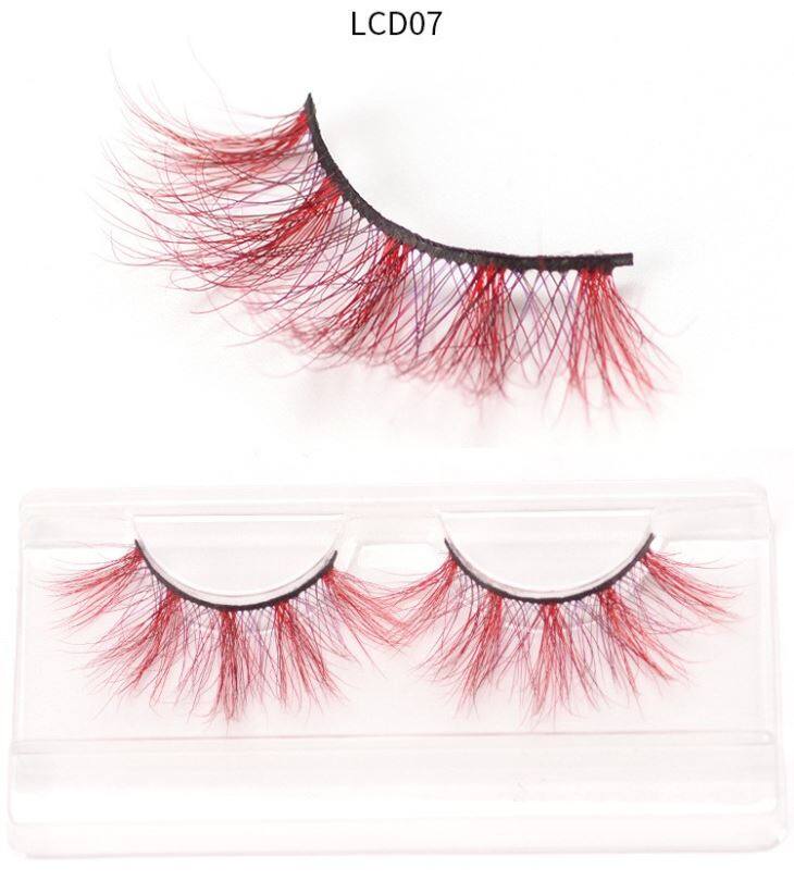 25mm Colorful Mink Lashes (7)