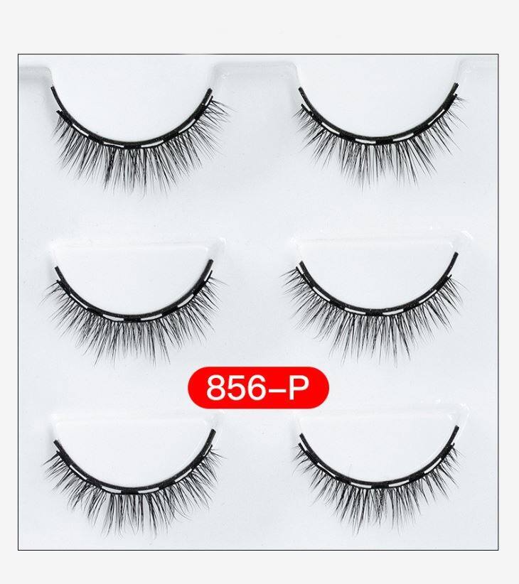 3 pairs magnetic eyelashes with magnetic eyeliner (15)