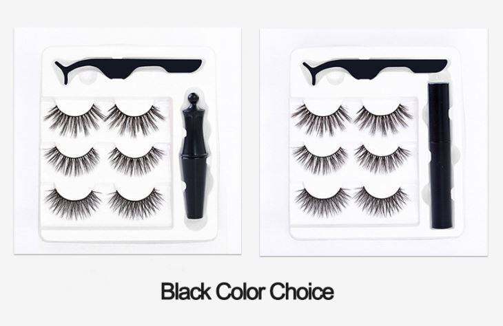 3 pairs magnetic eyelashes with magnetic eyeliner (19)