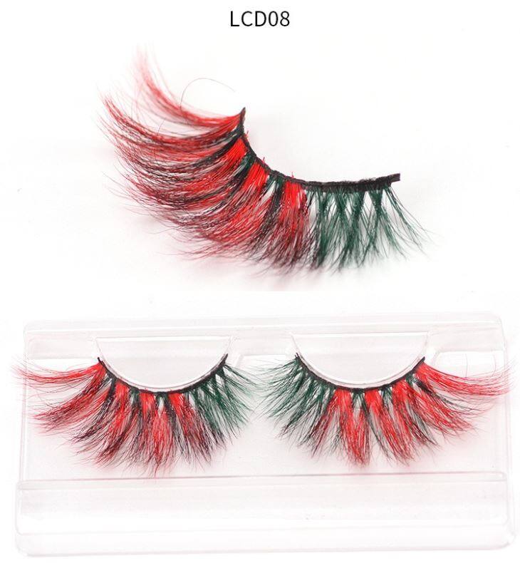 25mm Colorful Mink Lashes (15)