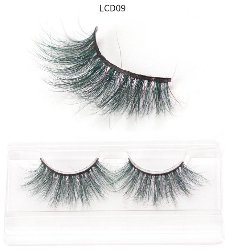 25mm Colorful Mink Lashes (9)