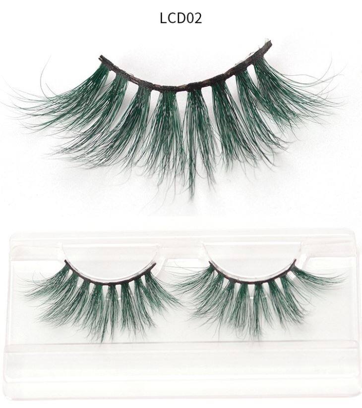 25mm Colorful Mink Lashes (10)