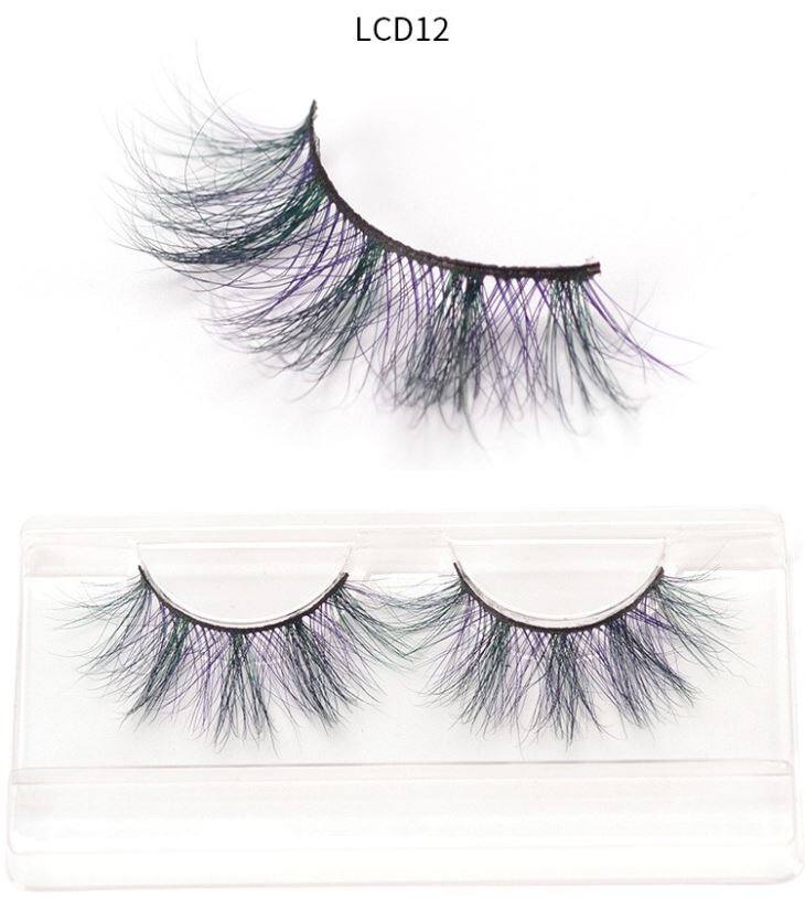 25mm Colorful Mink Lashes (11)