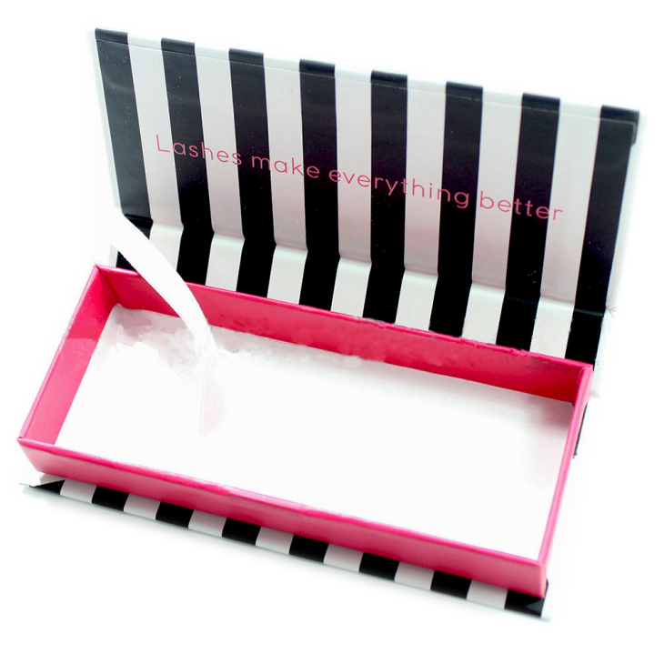 mink eyelashes packaging box