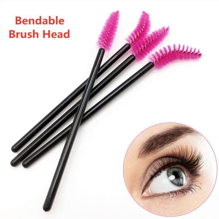 Disposable Mascara Brushes Wands Eyebrow Comb