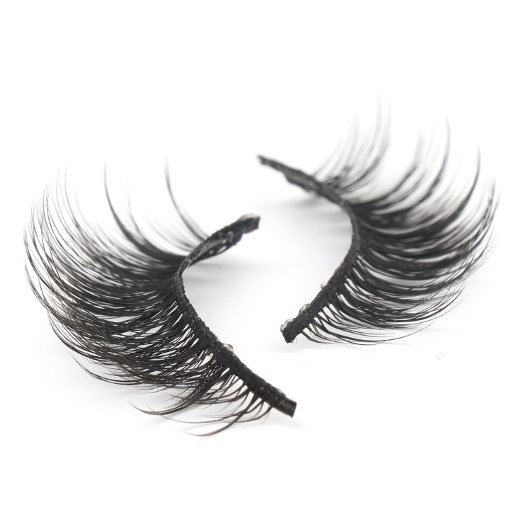 Set complet Fibră Lashes Bandă de bumbac negru