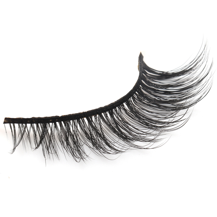 Full Set Fiber Lashes Black Cotton Band (7)