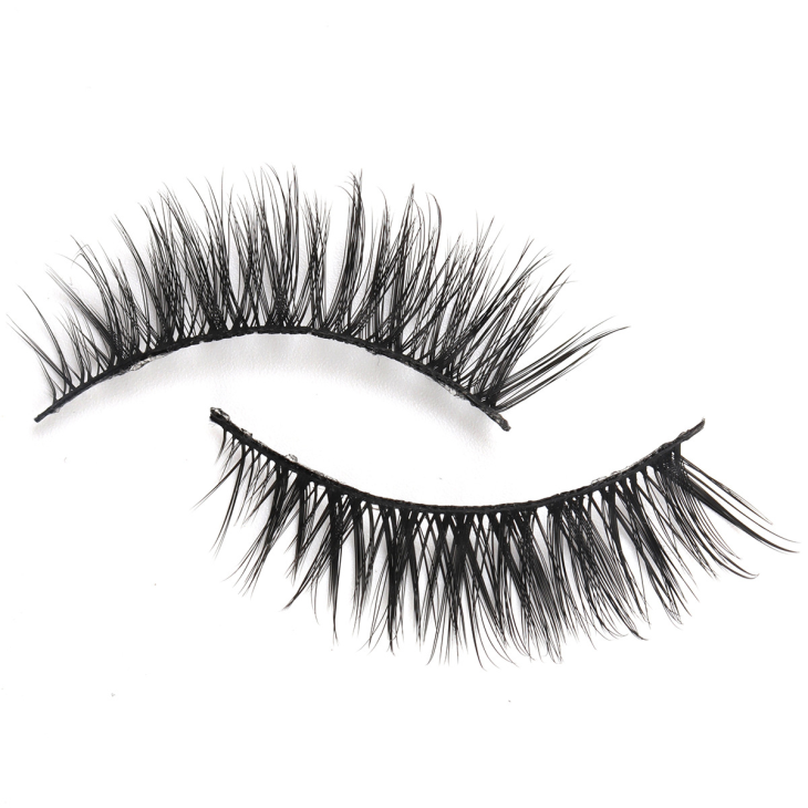 Full Set Fiber Lashes Black Cotton Band (8)