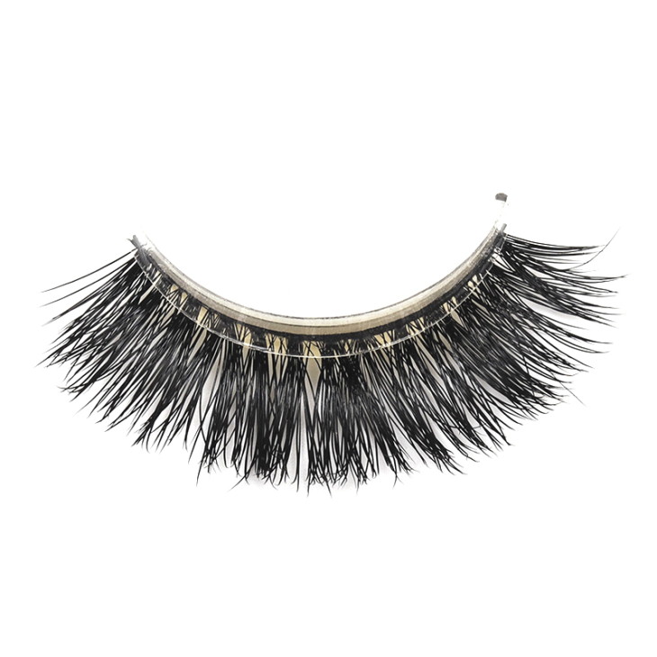 Glamorous Mink Strip Lashes cu adeziv