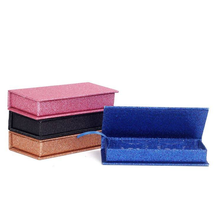 Glister Eyelashes Packing Boxes Private Logo