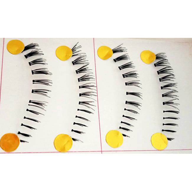 Handmade Clear Band Bottom Lashes (6)
