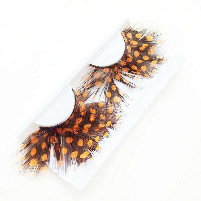 Party Colorful Feather Lashes (5)