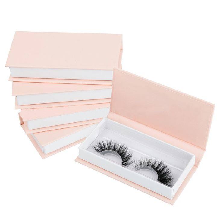 Pink Color Eyelashes Packaging (7)