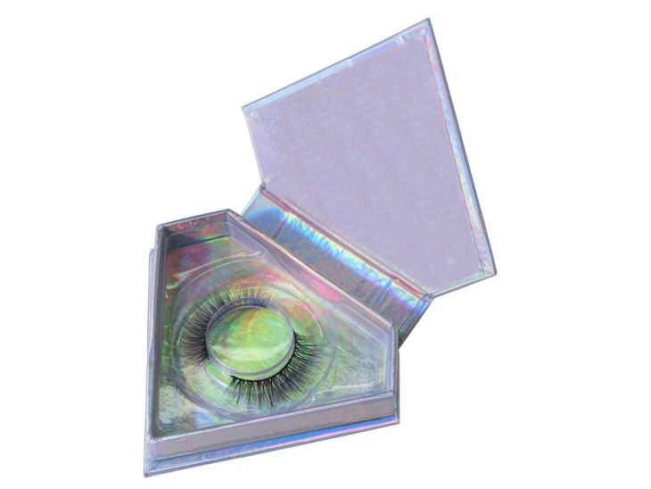Private Lable False Eyelashes Packing Case Diamand Shape