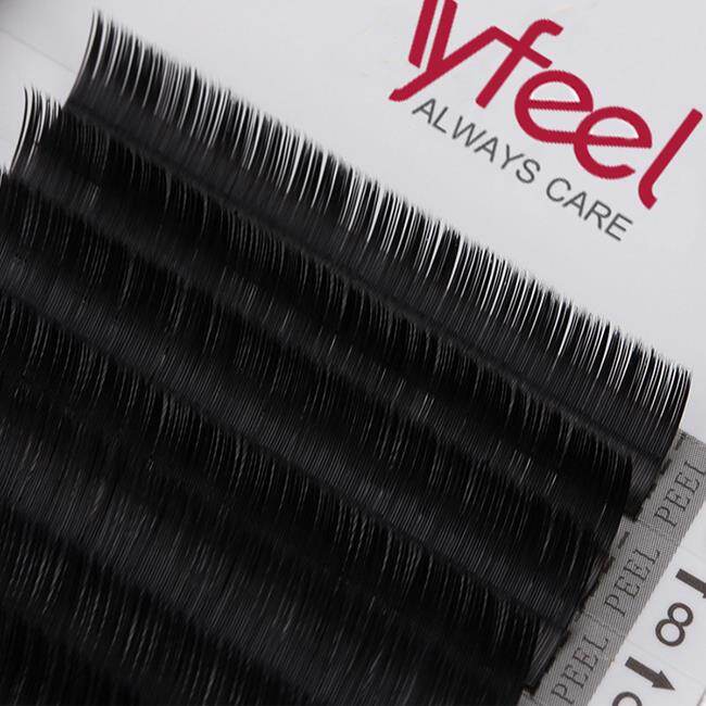 Silk Lashes Extension Mixed with Different Length (19)