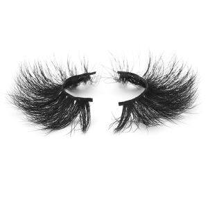 25mm dabīgās ūdeles mākslīgās skropstas