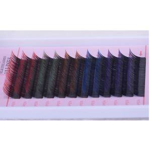 Multicolored ভুল মিন ব্যক্তিগত ল্যাশ