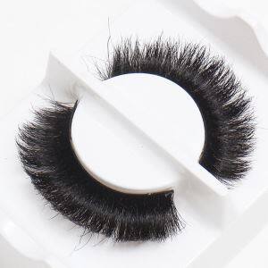 Þykkt Real Horse Hair Falsa augnhár