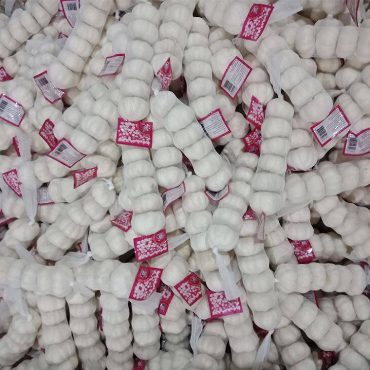 Mesh Bag Pure White Garlic