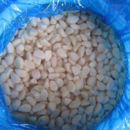 Eingelegter geschälter Knoblauch