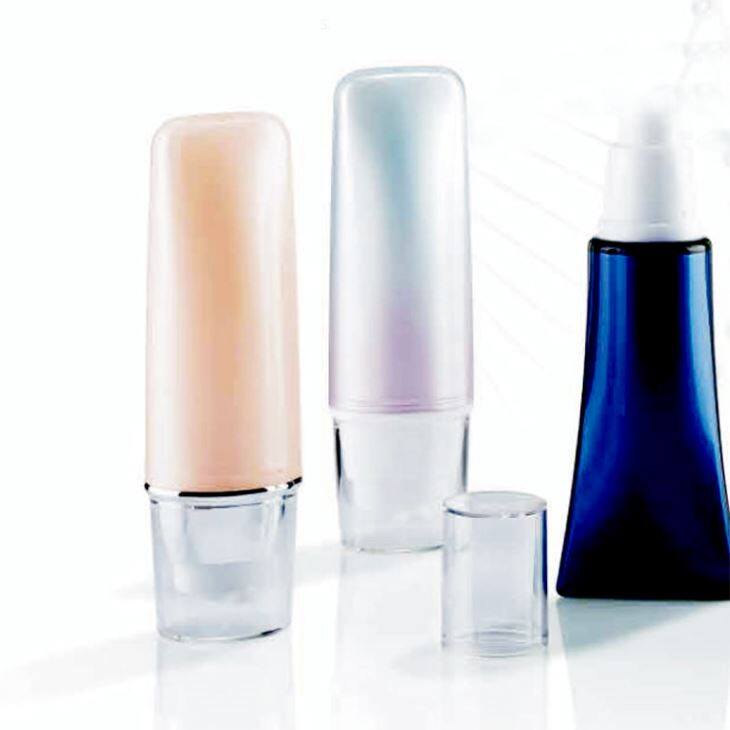 Potel Plastig Pwmp Heb Aer Tiwb Deuol 30ml