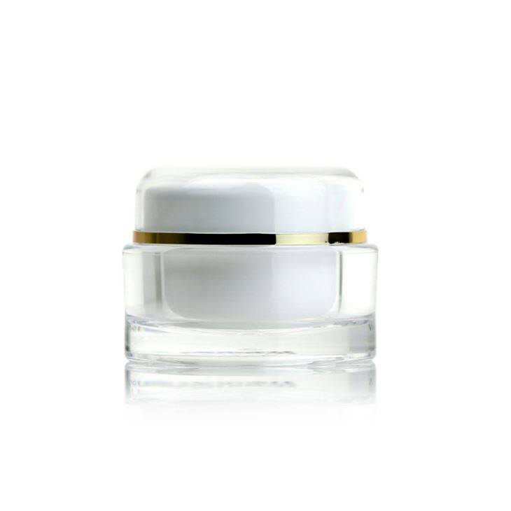 피부 관리 단백석 화장 용 단지를위한 호화스러운 포장 빈 크림 콘테이너 50ml