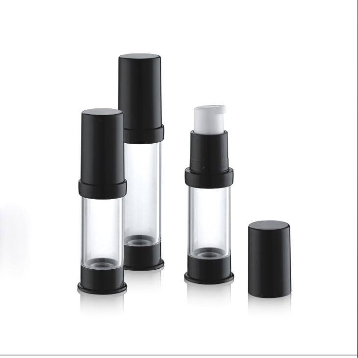 Matte Black Airless Pump Bottle