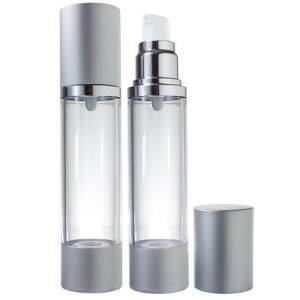120ml Silver Airless Pump Bottle
