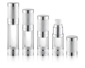 15ml 30ml Silver High Quality Airless Pump Bottle